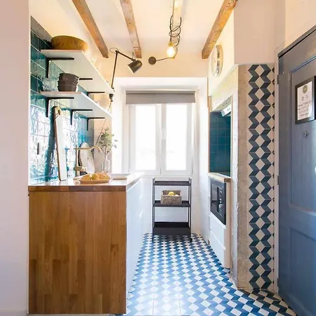 Cozy Blue Attic Lx Factory 1 De Maio Apartamento *